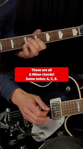 INVERSIONS: Just learn these 3 (minor) shapes ‪@gretschguitars‬ ‪@andersmou‬