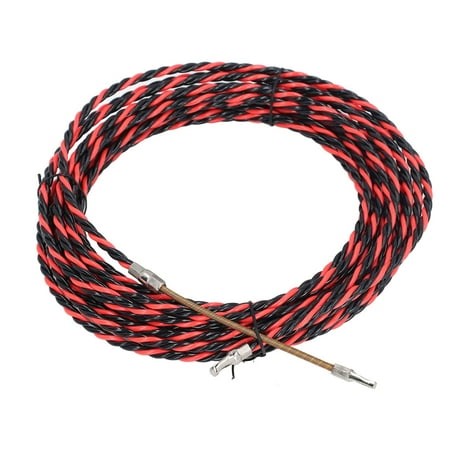 Electrical Spring Wire Threader Fish Tape Electrical Wire Threader Flat Head Manual Cable Guide Puller Tool For Electrical Wiring Installation With Gloves Cable Ties - Walmart.ca