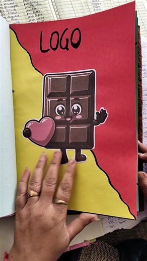 class 12th B.st project file on chocolate.....🥰♥️