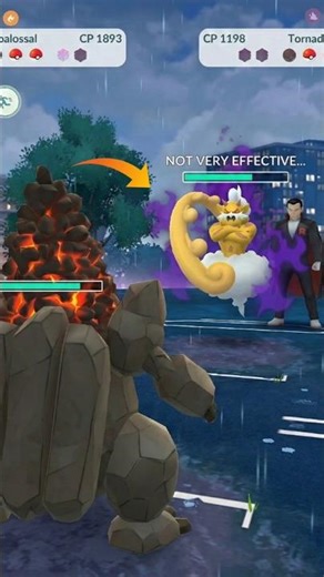 Using Trio Coalossal Against Giovanni! #shorts #battle #giovanni #debut #ultragoo #game #gotcha