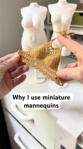 Why I’m making tiny mannequins #3dprint #fashiondesign