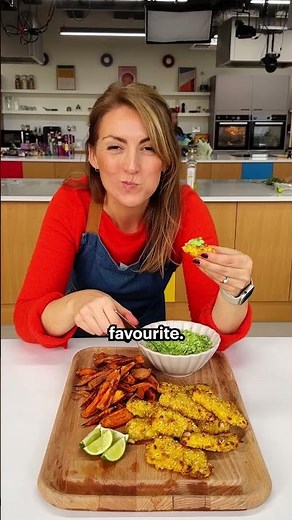 Fish and chips, but make it healthy! ✨