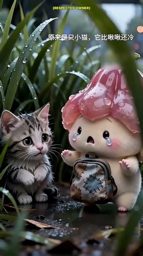 Homem Pobre Ajuda Gatinho Na Chuva, Um Ato De Amor Que Emociona 🥺🌧️🐱 #shorts