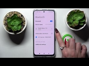How to Connect Bluetooth Device on Poco M4 Pro 5G Bluetooth Settings on XIAOMI Poco M4 Pro 5G