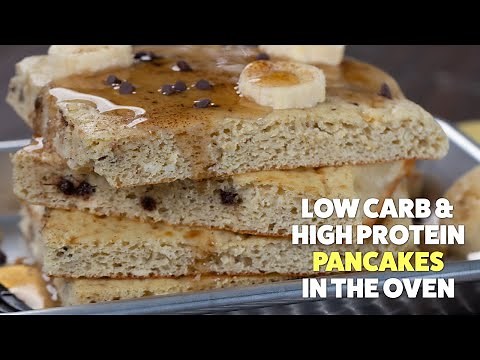 Easy PROTEIN Pancakes In The OVEN! | Fluffy & Low Carb