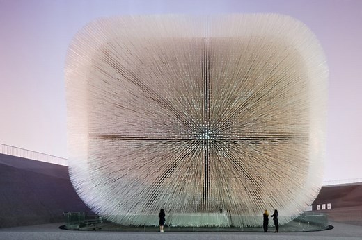 This was Thomas Heatherwick’s UK Pavilion in Shanghai