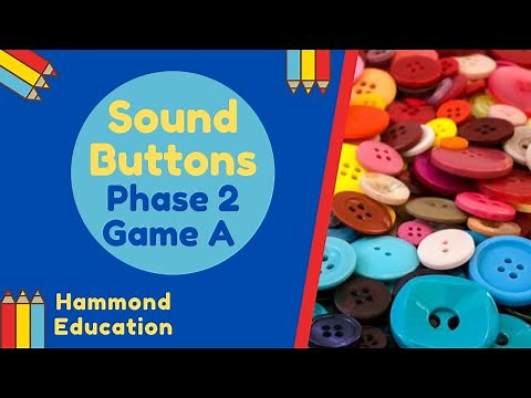 💙Phonics Sound Buttons💙 Phase 2 Game A | Hammond Education 👍