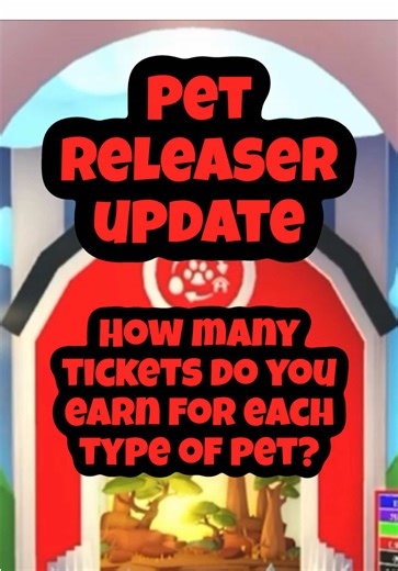 Adopt Me Pet Releaser Update Details