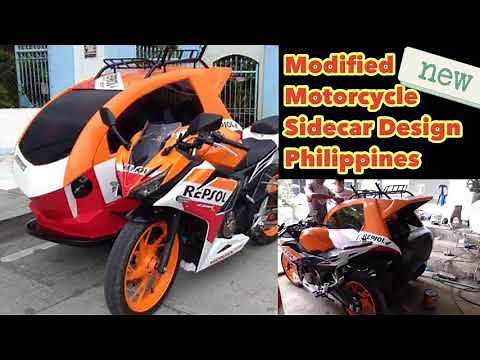 Modified Motorcycle (Tricycle) Sidecar Design | Pinoy Made | Philippines Best