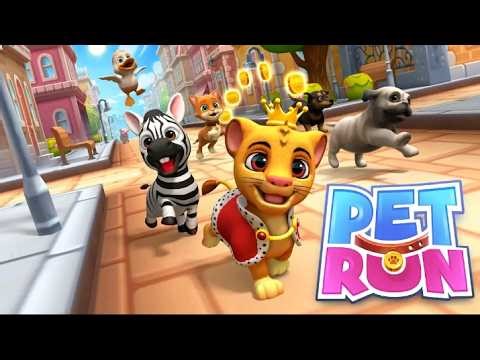 Pet Run Game 🐱👑 | Crazy Animal Race Adventure Gameplay