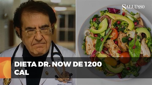 ✅ La DIETA de 1200 calorías del Dr. Nowzaradan | Salud180 🌿