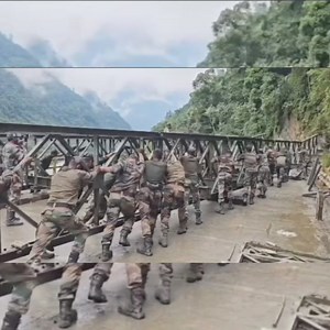 233K views · 10K reactions | INDIAN ARMY CONSTRUCTS 70 FEET BAILEY...