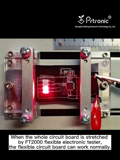 What happens when a circuit bends… or stretches?
