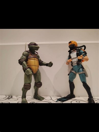 How Wet Suit Got his Name (GI Joe x TMNT Stop Motion)