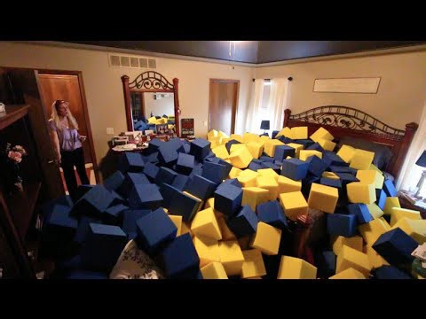 Crazy Indoor Foam Pit Prank Goes Hilariously Wrong