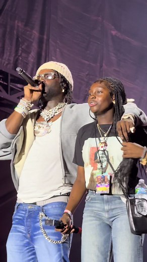 Chief Keef Concert with Daughter Kay Kay in Chicago