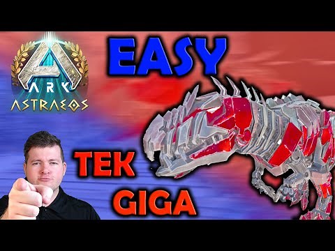 Where to Find HIGH Level 180 TEK Gigas on Astraeos - This is NEXT Level! - Ark Survival Ascended