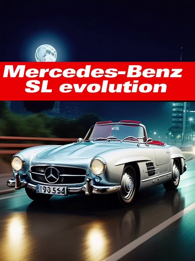 Mercedes-Benz SL Evolution History