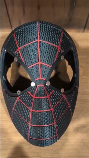 3D Printed Spider-Man Mask #spiderman #marvel #3dprinting #cool