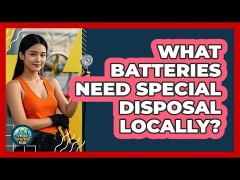 What Batteries Need Special Disposal Locally?