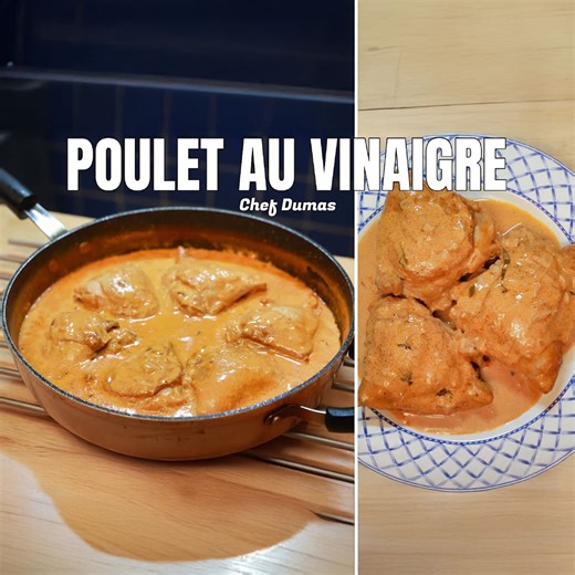 Poulet au Vinaigre 🍗 Recette Française Facile et Savoureuse | Chef Michel Dumas