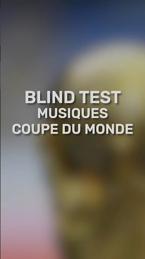 World Cup Blind Test