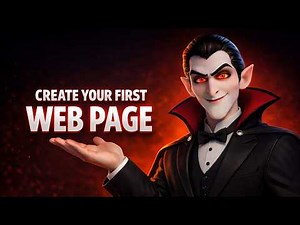 Create your First Web Page | Web Development for Beginners (Lesson 2)