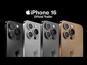iPhone 16 Pro Max Trailer Official Design | Apple Event