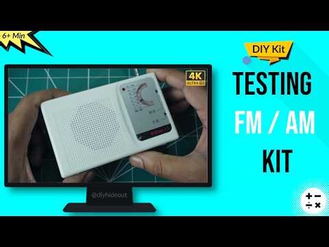 Building & Testing DIY Radio Kit from online store