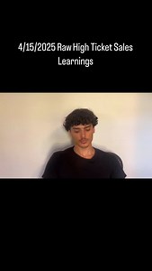 4/15/2025 - The importance of maintaining high standards on a call and reframing externalizations. | Jordan Hinton