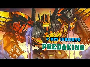 PREDAKING (G1) - 7 KEY INSIGHTS THE CHARACTER - TRANSFORMERS GENERATION 1