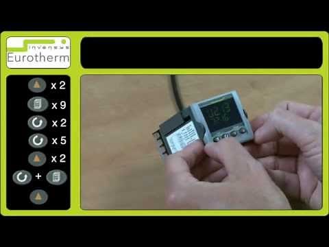 Alarm set up on a Eurotherm 3200 controller