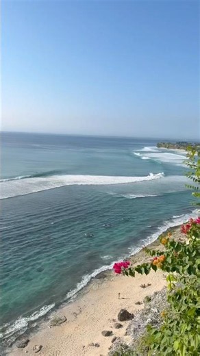 Bingin Beach Cliff View 🇮🇩 | Hidden Ocean Paradise in Bali #bali#riseandexplore