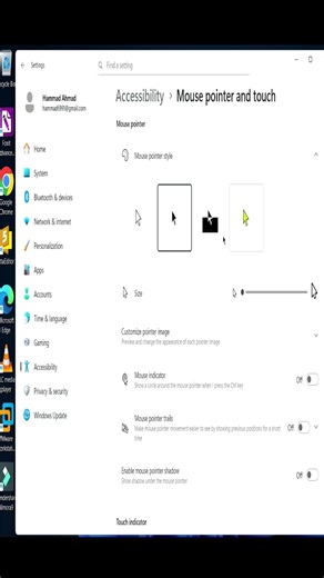 How to change mouse cursor in Windows 11