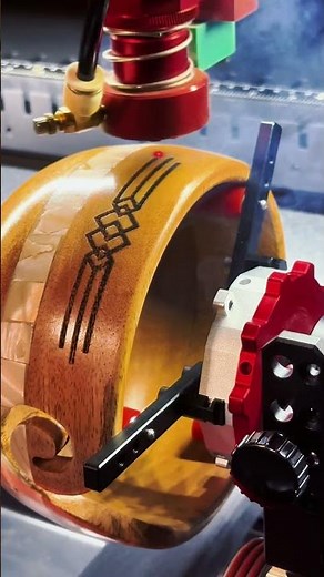 BossLaser | Piburn Grip Yarn Bowl Engraving