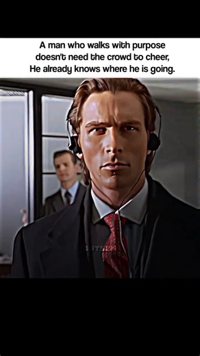 Walk With Vision 🗿 #motivation #patrickbateman #sigma #shorts