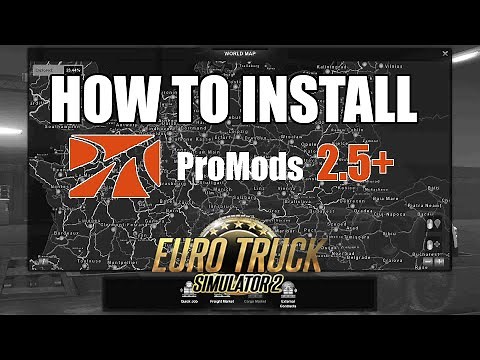 HOW TO INSTALL PROMODS 2.5+ ETS2