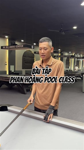Bài tập sẽ được hướng dẫn kĩ hơn khi đến lớp học #phanhoangpoolclass #phanhoangpool #billiards
