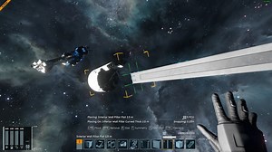 《Space Engineer 2》Bug Report: Blocks can be placed on a non-existing surface