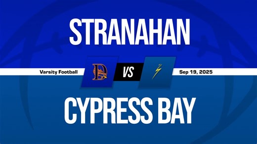 Football Recap: Stranahan Comes Up Short