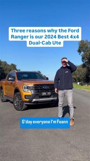 Introducing our 2024 Best 4x4 Dual-Cab Ute - the Ford Ranger! 🛻🏆🎉 Here’s three reasons why we named it the winner of our mega test. Read more: https://www.carsales.com.au/editorial/details/best-dual-cab-4x4-ute-announced-for-2024-146545/ | carsales.com.au