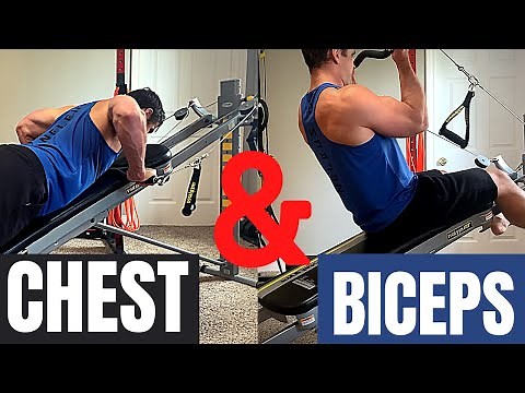 Total Gym Chest and Bicep Workout | 10 - 15 Min