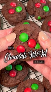 27 reactions · 11 shares | RICH CHOCOLATE M&M CHRISTMAS COOKIES ...