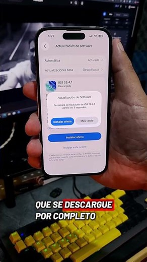 Cómo instalar iOS 26.4.1 sin errores #iphone #tutorial