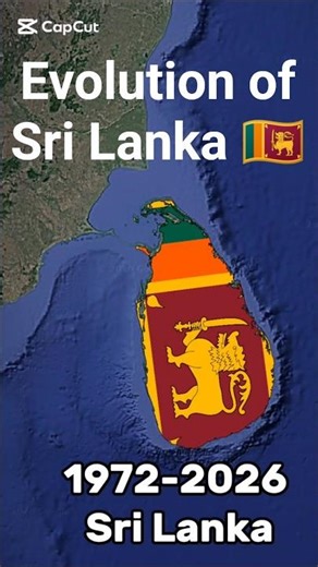 Evolution of Sri Lanka 🇱🇰 #history #mapping #country