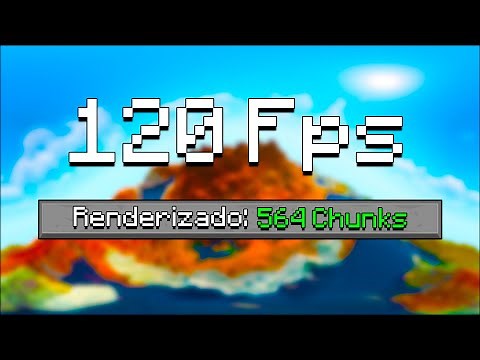 DISTANT HORIZONS-Jugar como Rubius de RENDERIZADO SIN LAG - Tutorial Minecraft 1.20.6 - 1.16