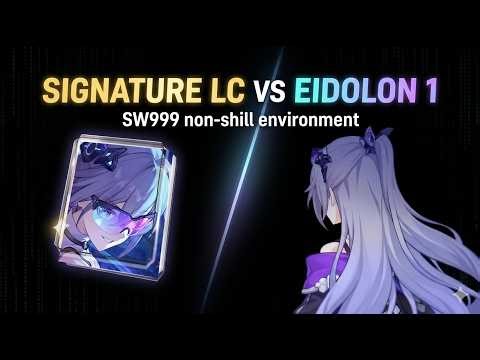 SW999 SIGNATURE LC VS EIDOLON 1 COMPARISON