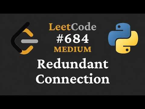 684. Redundant Connection - DSU - Kahn's Algorithm - Python3