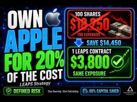 LEAPS Explained: Own Any Stock for 20% of the Price (Step-by-Step)
