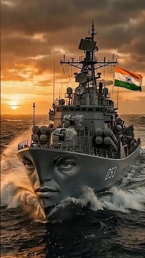 Indian Navy Destroyers 🇮🇳 | From Rajput to Future Project 18 | Naval Power Explain #india #aivideo